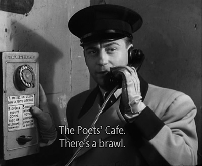 Poet's Cafe-There's a brawl!